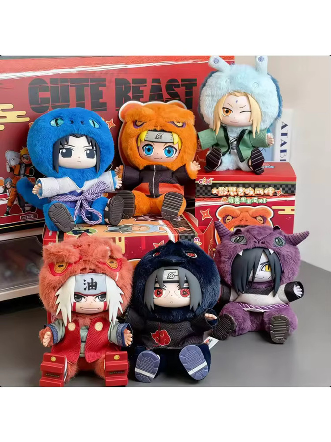 TOPTOY Naruto Sit-in Party Konohagakure San'in Plüsch-Blindbox-Spielzeuge - Bild 6