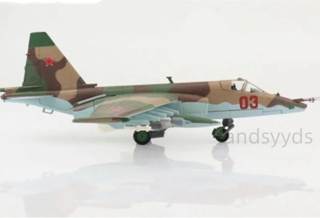 ZOCO Su-25 Kampfjet, Modellflugzeug, Maßstab 1:72, ab 3 Jahre - Bild 1