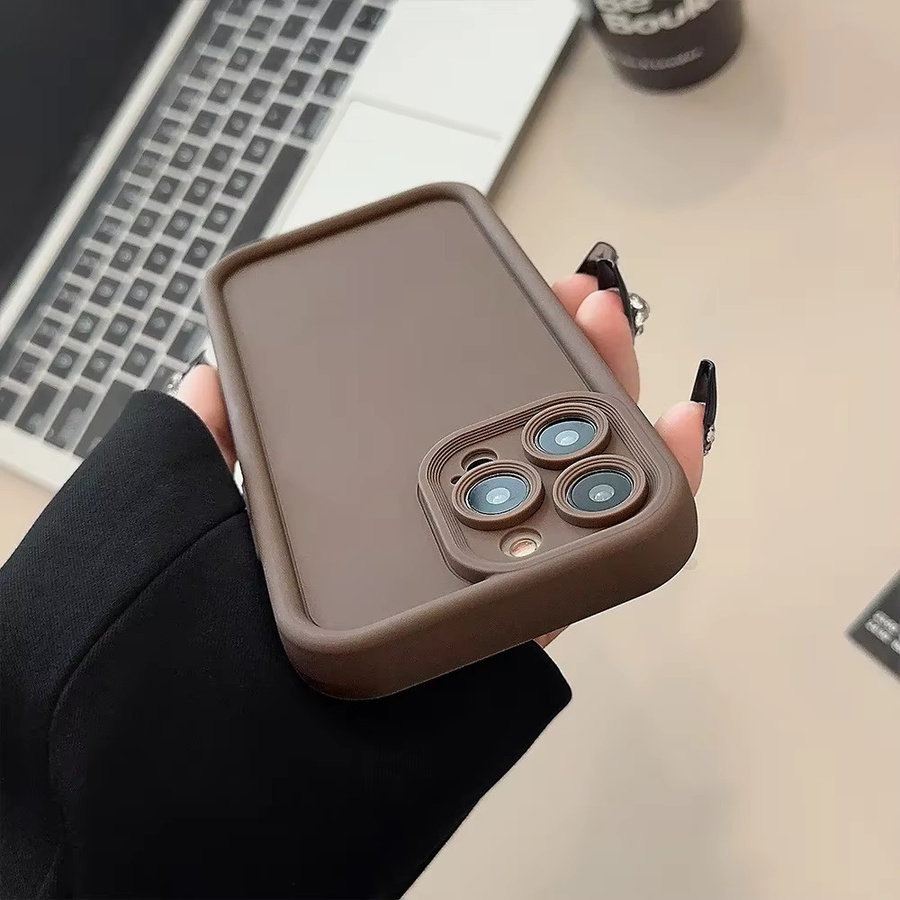 MUQGEW Silikon Handyhülle in Candy Farbe mit Kameraobjektiv-Schutz für iPhone 11 bis iPhone 17 Air Pro Max Plus XR X XS Soft Cover - Bild 3