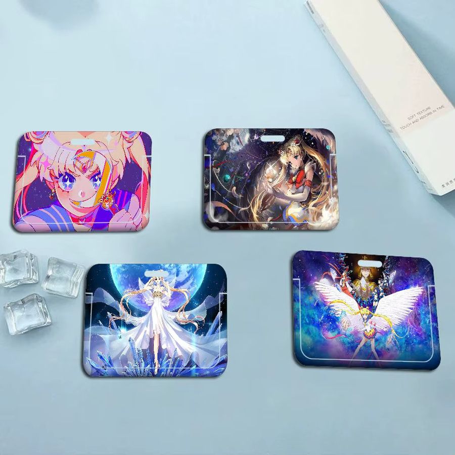 Anime Arbeitskartenhalter mit langem Schlüsselband für Mitarbeiterausweise und Krankenschwestern-Ausweise in Multicolour - Bild 2