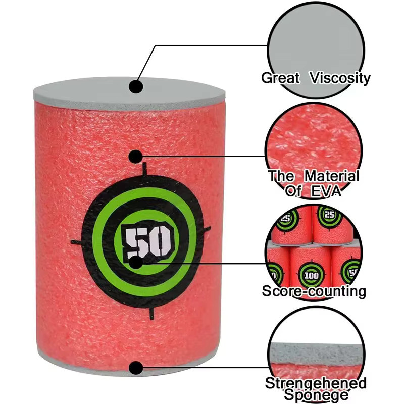 ZIVCONCING Soft Bullet Target, Schaumstoff, Zubehör - Bild 5