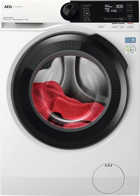 Bosch Waschmaschine Frontlader Weiß mit 8 kg Waschkapazität und 1400 Umdrehungen Schleuderdrehzahl - Bild 1