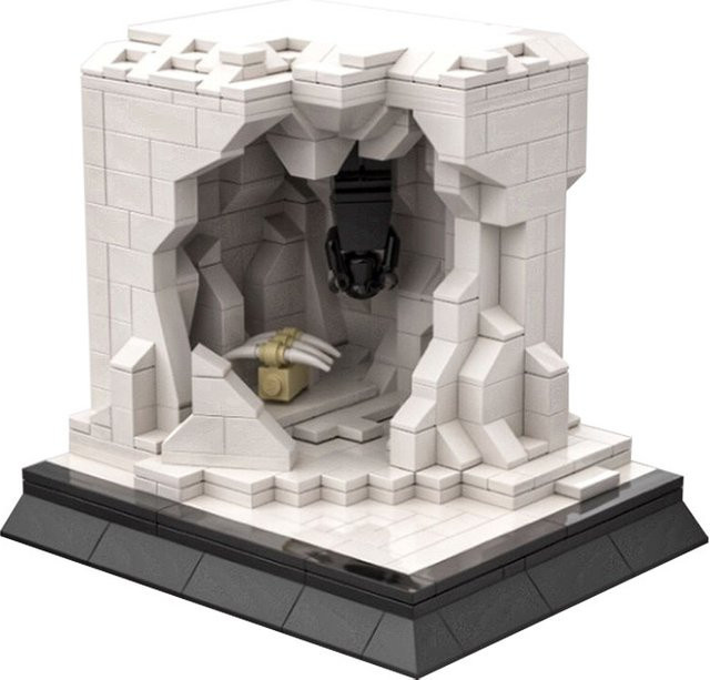 Vampa Cave Bausteine Sci-Fi-Szenenmodell, Weltraum - Bild 1