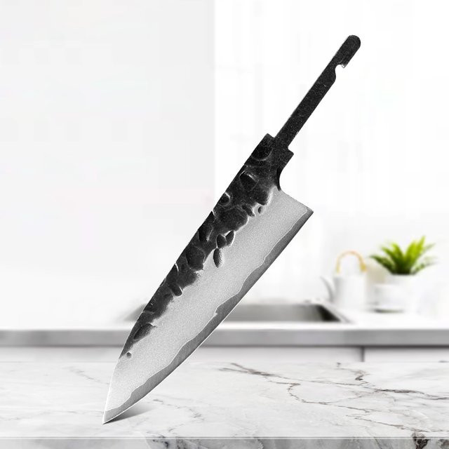 DASHWAY Japanisches Küchenchef-Schälmesser aus Verbundstahl, Silber, Klingenlänge: 10,2 cm - Bild 1