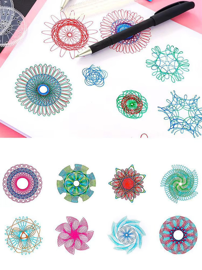 hairun Spirograph Zeichnung Malerei Spielzeug, 22/4Pcs, Zubehör - Bild 6