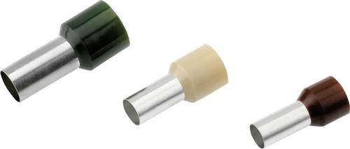Cimco Aderendhülse 0,14mm² teilisoliert braun 100 Stück - Bild 1