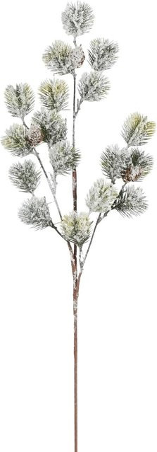 Mica Decorations Tannenkunstzweig Frosted Grün 75 cm - Bild 1