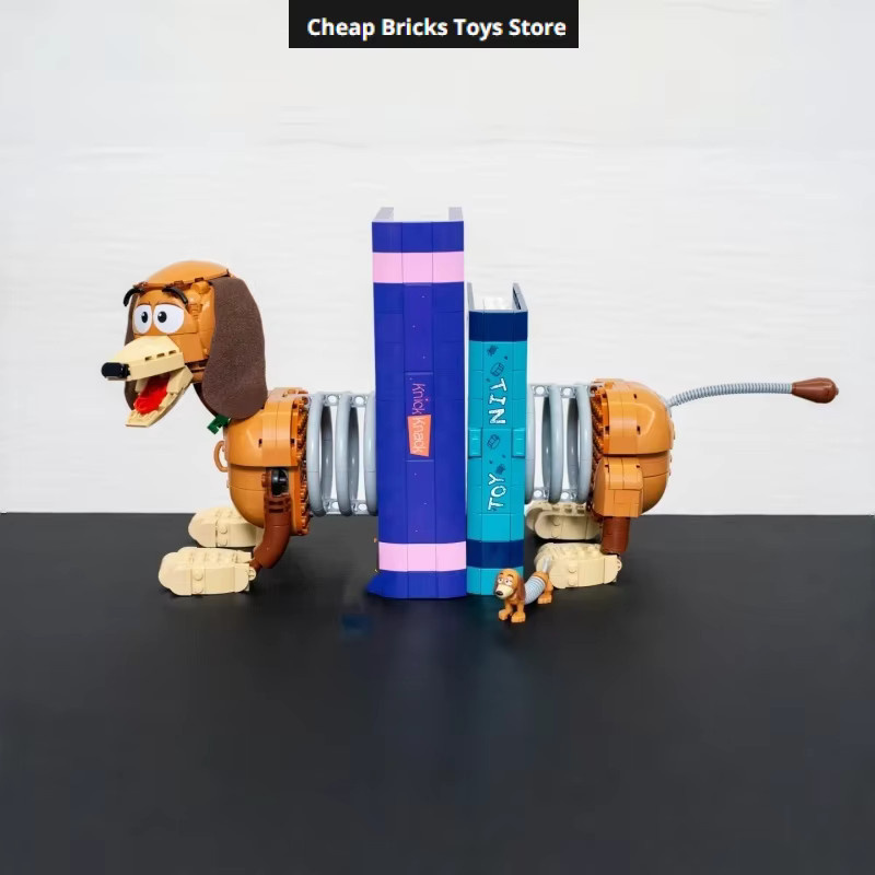 Potdemiel Story Slinky Dog Buchstützen Bausteine Modell, 1311 Teile - Bild 3