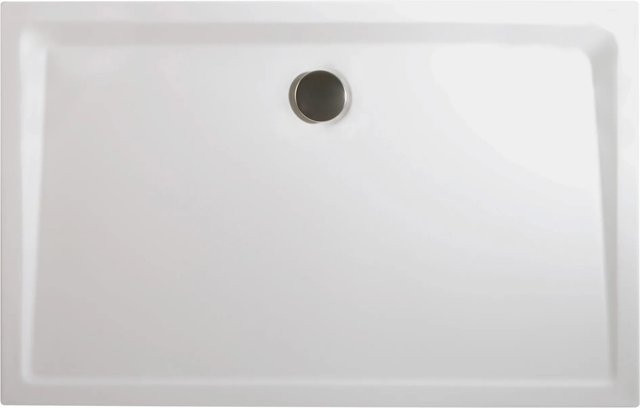Breuer Duschwannen-Set Classic Line Extraflach Rechteck Weiß B/T: 140 x 90 cm - Bild 1