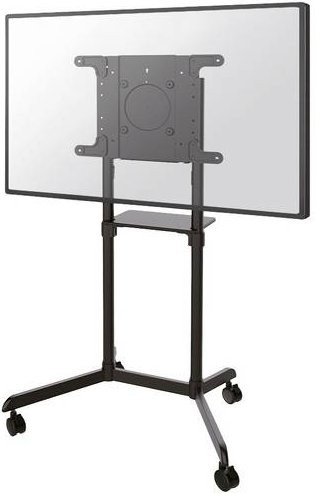 Neomounts NS-M1250BLACK TV-Rollwagen in Schwarz für Fernseher von 94,0 cm bis 177,8 cm, neigbar und rotierbar - Bild 1