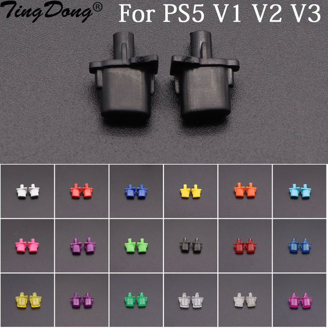 TingDong Ersatz-Tasten Kit für PS5 Controller: Option und Share Tasten für BDM-010 020 030 V1 V2 V3 Modelle - Bild 1