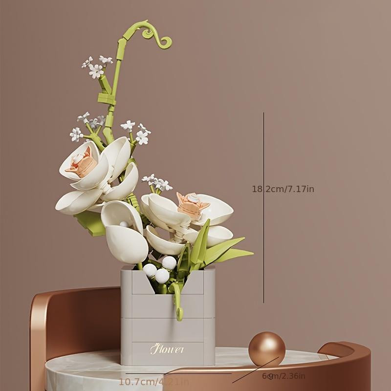 Sträuße aus ewigen Blumen und Bauklotz-Ornamenten, ab 14 Jahre - Bild 2