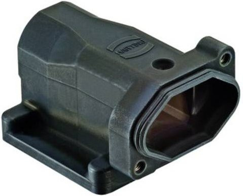 Harting Anbaugehäuse gewinkelt Schwarz 09400030953 - Bild 1
