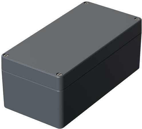 Bopla EUROMAS A 114 Industrie-Gehäuse aus Aluminium in Silber-Grau RAL 7001, B/T/H: 200 x 100 x 80 mm - Bild 1