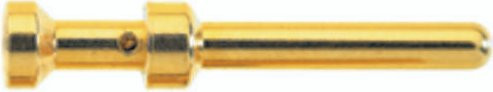 HARTING Crimpkontakt 09330006172 aus Messing mit Goldbeschichtung - Bild 1