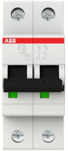 ABB S202-C25 Leitungsschutzschalter 2-polig 25A - Bild 1