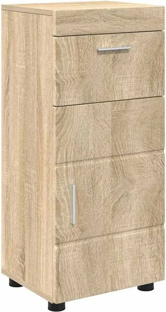 vidaXL Badezimmerschrank-Set TULUM in Sonoma-Eiche, Braun, B: 37 cm, T: 31,5 cm, H: 82 cm - Bild 1