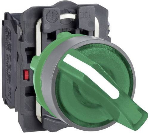 Schneider Electric XB5AKCUST02 Leuchtwahlschalter aus Kunststoff mit 22mm Durchmesser - Bild 1
