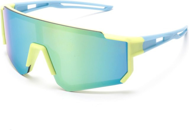BC-Warm Home Kinder Sonnenbrille, Kunststoff, Vollrand, Multicolor, Wrap - Bild 1