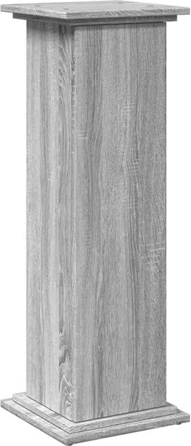 vidaXL Postament mit Stauraum in Grau Sonoma aus Holzwerkstoff, B/T/H: 31 x 30 x 90 cm - Bild 1