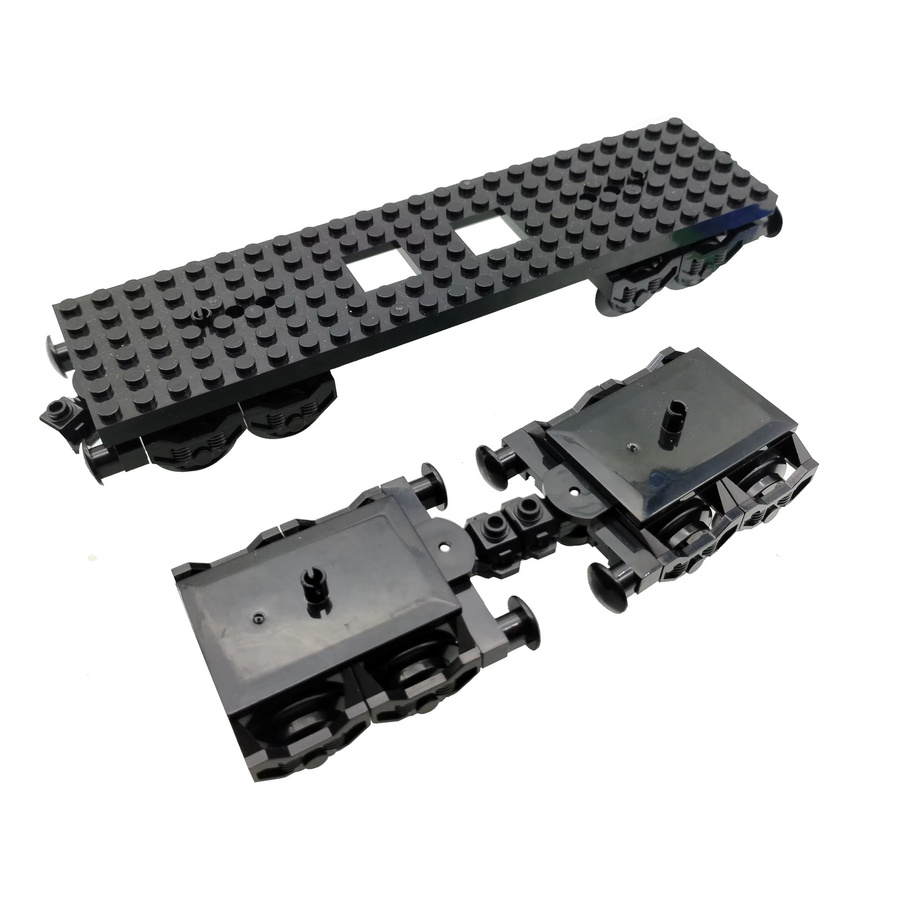 Sky Feather MOC City Train Magnetpuffer-Verbinder, Zubehör, Fahrzeuge - Bild 2