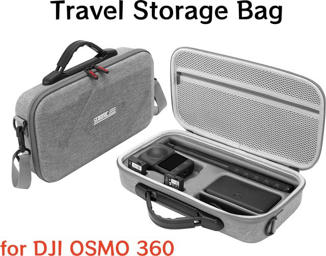 Tragbare Schutzhülle für DJI Osmo 360 Kamera in Grau - Bild 1