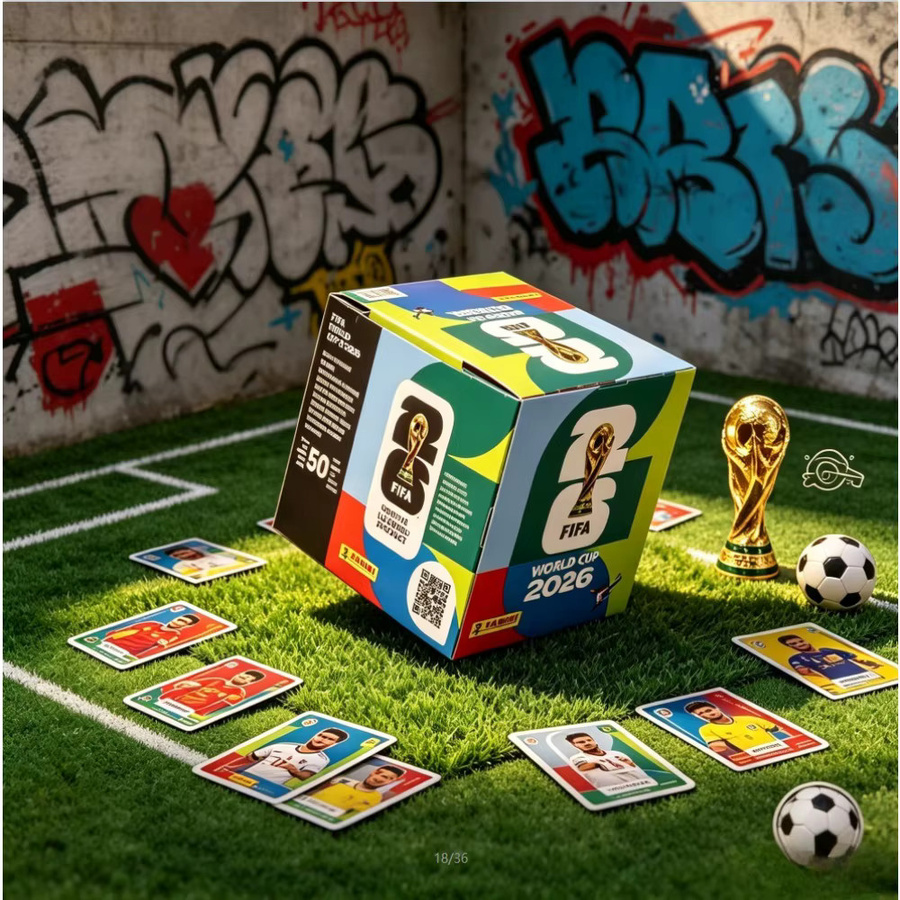 Panini FIFA 2026 Weltmeisterschaft Mystery Blind Box, Fußballstar Sammelkarten, ab 14 Jahren - Bild 5