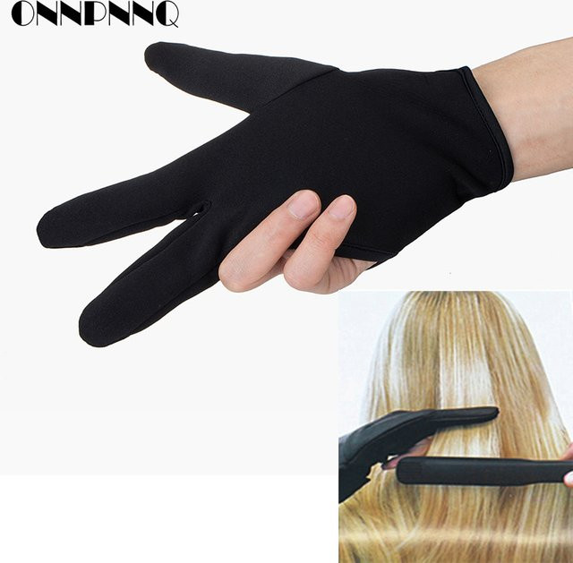 Friseur drei Finger Anti-Hot-Handschuh, hitzebeständig - Bild 1
