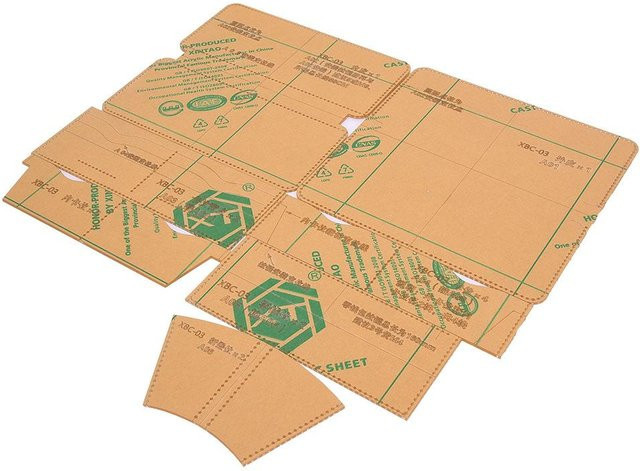 GoolRC Acryl Vorlagen Set für Reißverschluss Geldbörsen und Handtaschen in Transparent und Beige - Bild 1