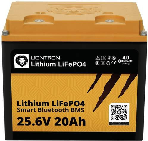 Liontron LISMART2420LX Spezial-Akku LiFePo-Block LiFePO 4 25.6V 20Ah in Orange - Bild 1