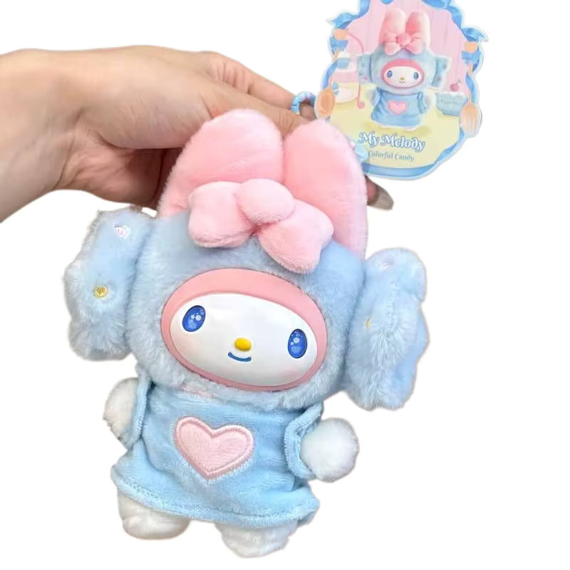 52TOYS Sanrio Blaue Flatter-Serie, Plüsch-Entspannungsspielzeug, Blau - Bild 4