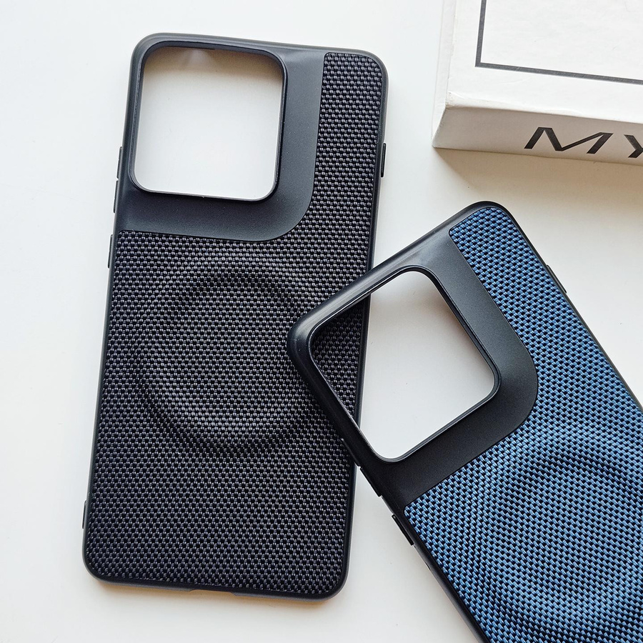 Magnetische Schutzhülle aus TPU und Nylon-Gewebe für Motorola Moto Edge 70 X70 Air in Schwarz, Rot oder Pink - Bild 2