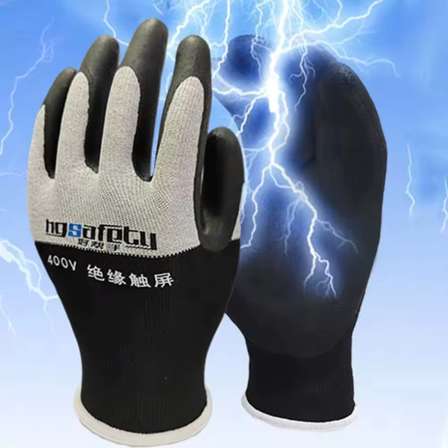 GAFASTWO Ultradünne Elektriker-Isolierhandschuhe aus Gummi mit Touchscreen-Funktion für 400 V/500 V zur elektrischen Sicherheit - Bild 5