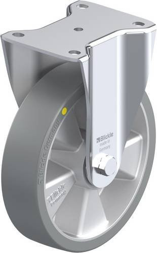Blickle Bockrolle BH-ALTH 200K-AS in Silber und Grau mit 200 mm Rad-Durchmesser und 800 kg Tragfähigkeit - Bild 1