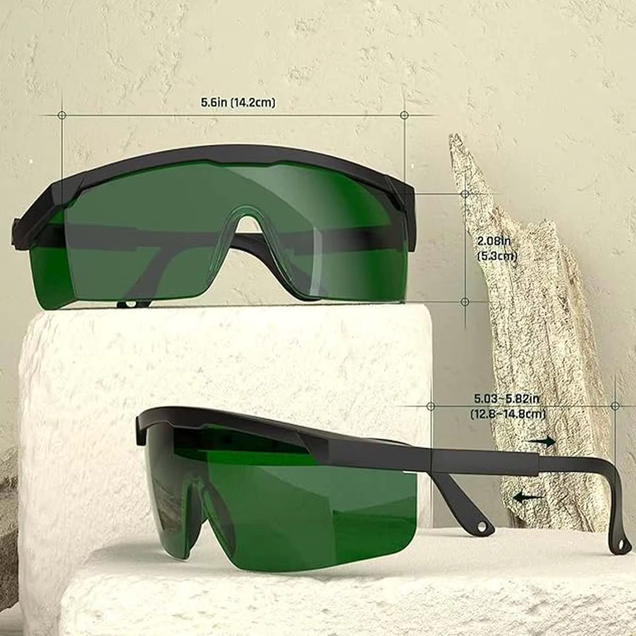 VOPHA Rotlichttherapie-Brille, 200-2000nm Schadwellenlängenblockierung, HM1 - Bild 6
