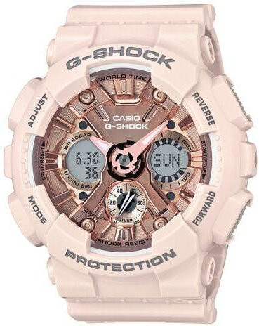 Casio Armbanduhr, Quarz, Harzarmband, Gold, Damen - Bild 1