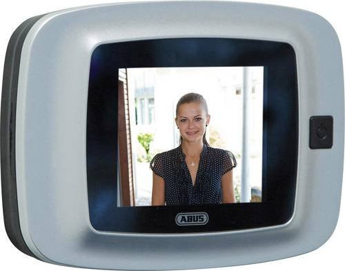 ABUS DTS2814 ABTS01644 Digitaler Türspion mit TFT-Display in Silber - Bild 1