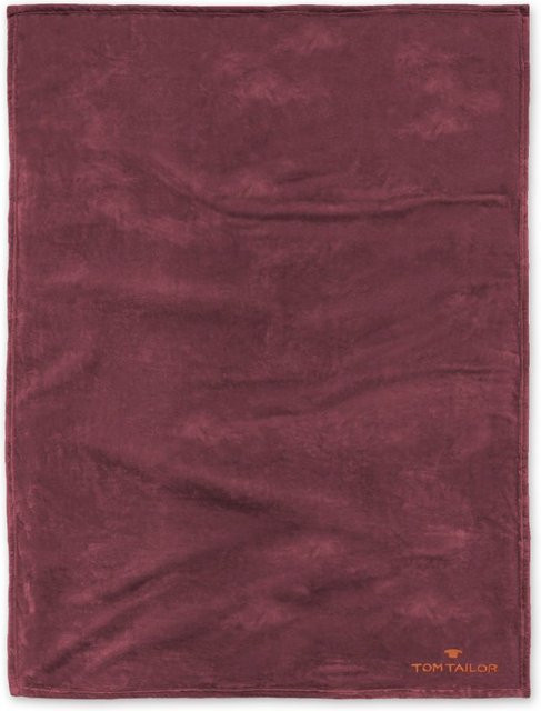 Tom Tailor Wohndecke aus Polyester in Pink, Purple oder Rot, B/T: 200 x 150 cm - Bild 1