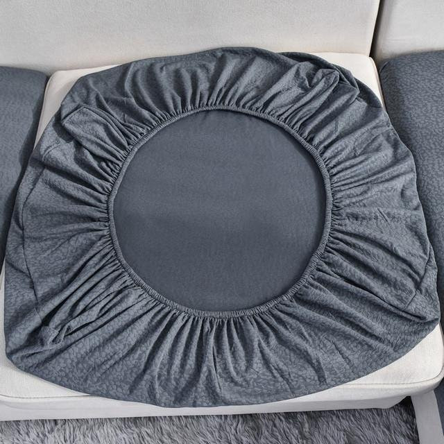 Housmife Seersucker Sofa-Bezug aus elastischem Jacquard-Stoff, grau, Möbelschutz für 1- bis 4-Sitzer - Bild 1