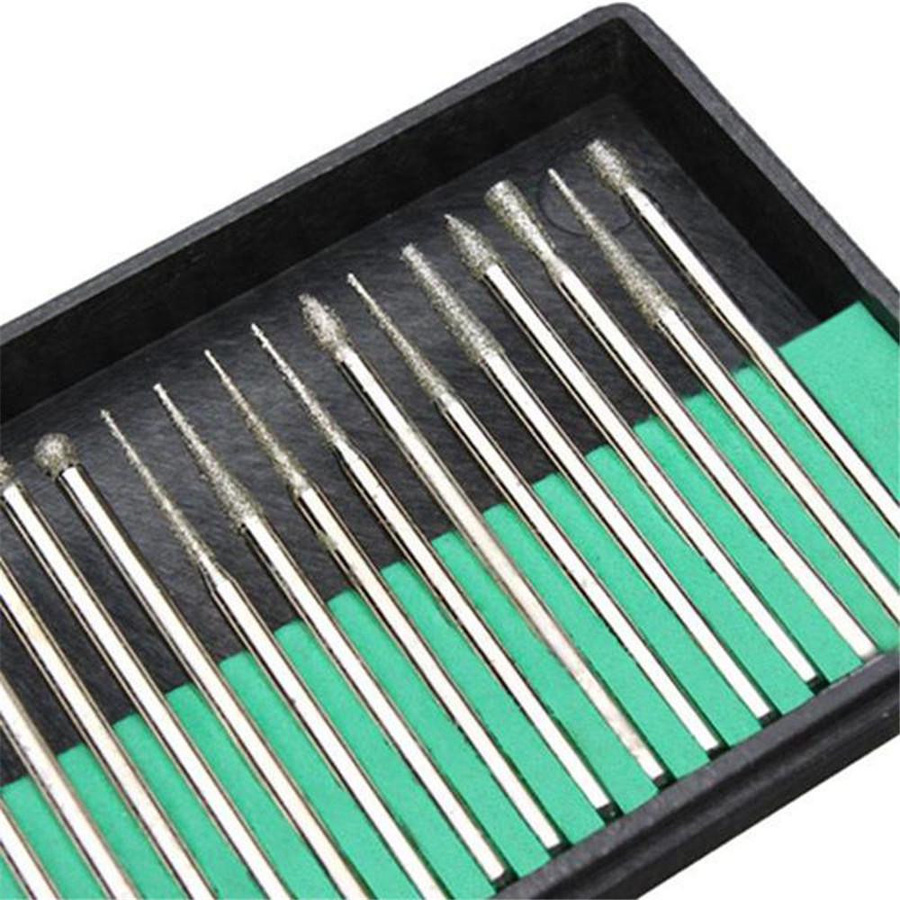 Dremel Diamantfräser-Bit-Set, 30-teilig, Körnung 400, 1/8-Zoll-Schaft - Bild 3