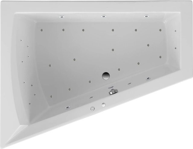 Ottofond Whirlpool Galia II Mod. B Exklusiv in Weiß, B: 175 cm, T: 135 cm - Bild 1