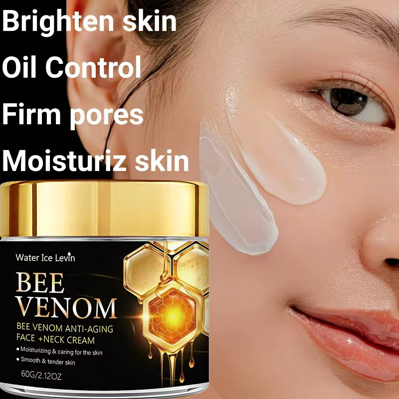 Water Ice Levin Anti-Aging Gesichts- und Halscreme mit Kollagen und Aloe Vera, Reife Haut - Bild 4