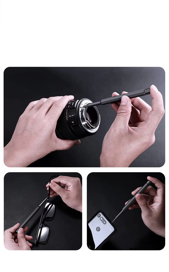AILEHKUO Magnetischer 25-in-1 Schraubendreher-Satz mit Bits für Präzisionsarbeiten an Elektronik, Computer und Smartphone - Bild 4