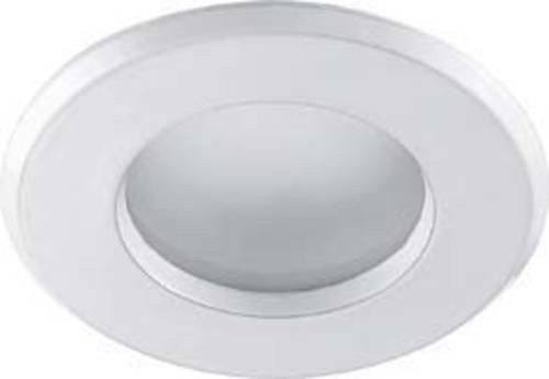 Brumberg Einbauleuchte Alu-MT rund in Nickel Matt mit Halogen GX5.3 50W und IP65 Schutzart - Bild 1
