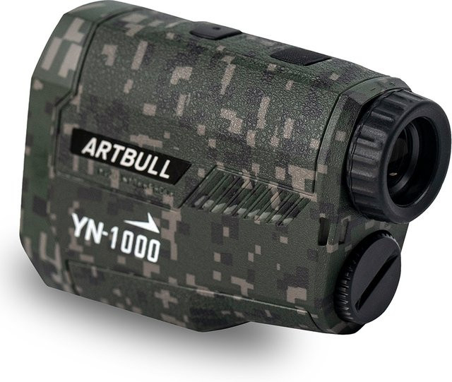 ARTBULL Teleskop mit Flaggenverriegelung, Neigungsmesser und Laser-Entfernungsmesser für Jagd, Outdoor und Golf (1000m/650m) - Bild 1