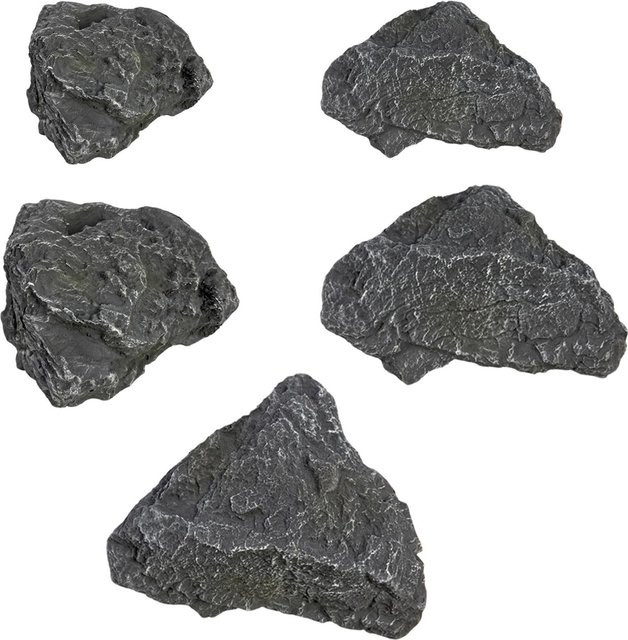 MagiDeal Künstliche Steindekoration Sandstein-Landschaft in Grau aus Kunststoff - Bild 1