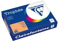 Clairefontaine Trophée Color Kopierpapier DIN A4, 80 g/m², 500 Blatt, Multicolor/Orange, FSC-zertifiziert - Bild 1