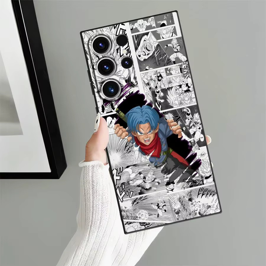 Handyhülle mit weicher Rückseite Dragon Ball Trunks für Samsung Galaxy S24 S25 Ultra S23 FE S22 Plus S21+ S20 FE in Multicolour - Bild 3
