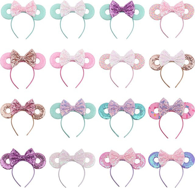 HEROCROSS Stirnband, Donut Maus, Schleife, Damen - Bild 1