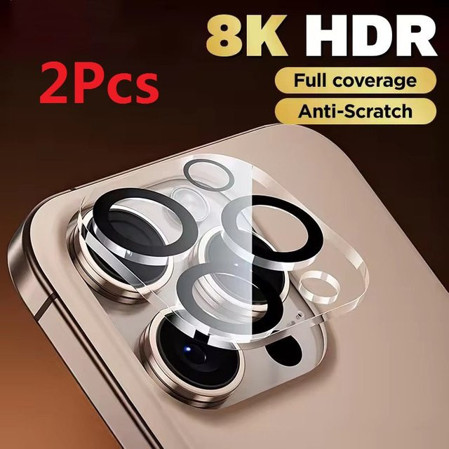 2er-Set HD Objektiv-Schutzglas für iPhone 17 Air in Transparent - Bild 1